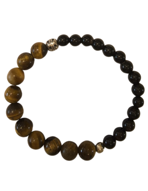 Pulsera Ojo de Tigre y Ágata
