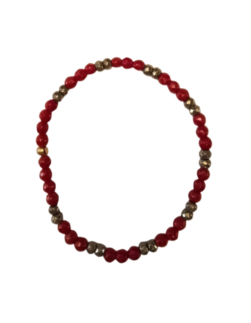 Pulsera de Moda Ágata y Hematita